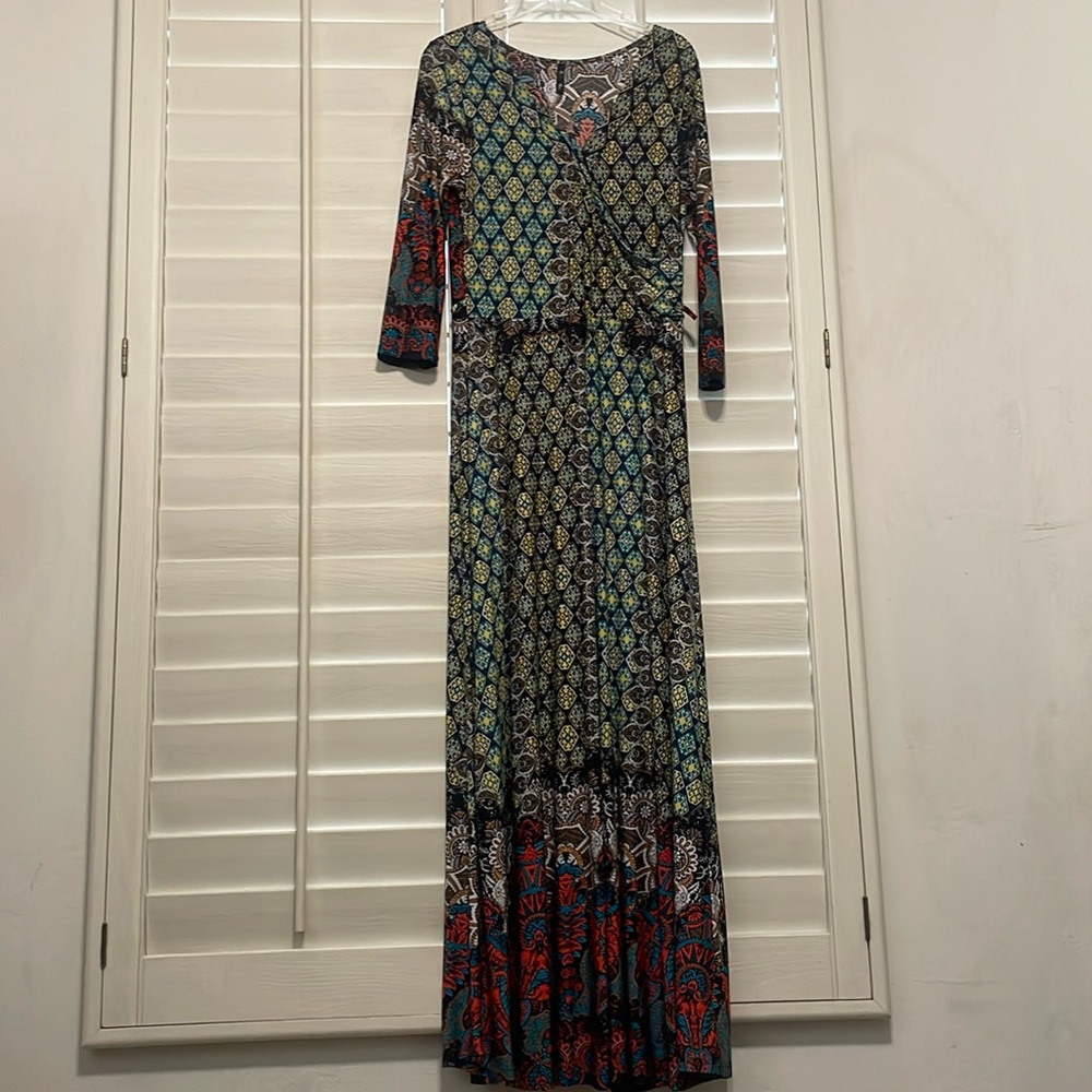 Patterned Tua Maxi Dress